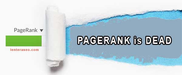 pagerank tidak digunakan lagi