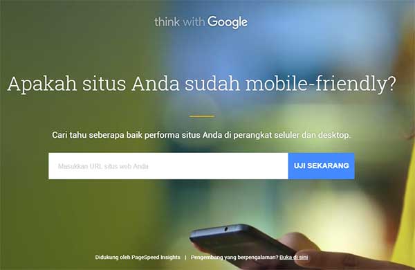 situs Anda sudah mobile-friendly